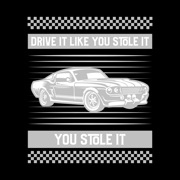 DRIVE IT LIKE YOU STOLE IT by Cectees