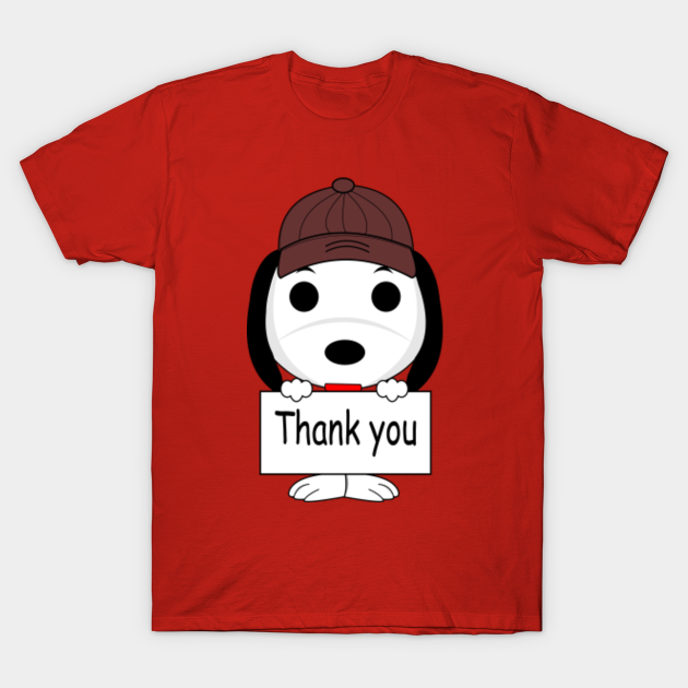 Thank You Snoopy Snoopy T Shirt Teepublic