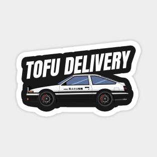 Tofu delivery Ae86 { initial D } Magnet