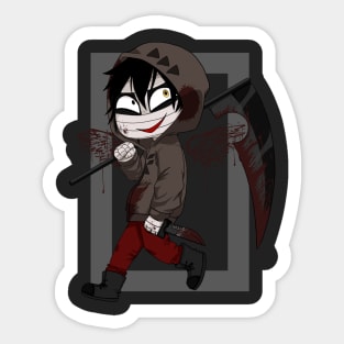 AOD: Zack, Rachel art by Kibo-Kibo - Angels Of Death - Sticker