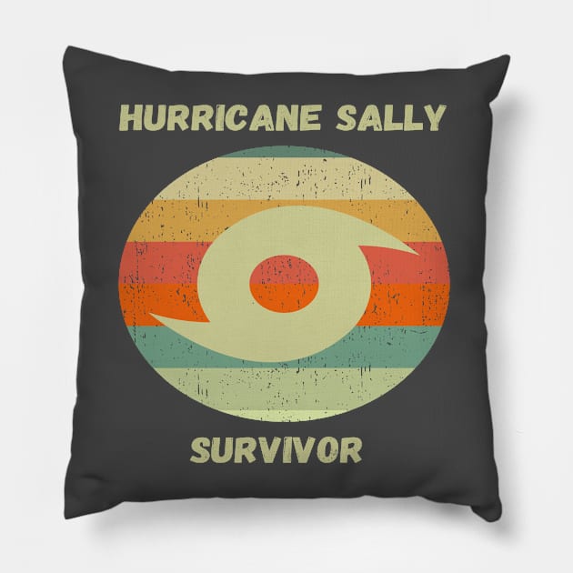 Hurricane Sally Survivor Pillow by Lone Wolf Works