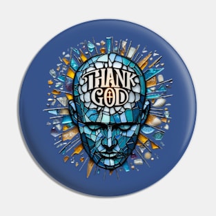 Thank God Pin