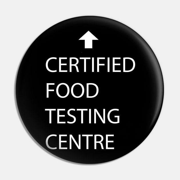 Certified Food Tester Pin by Dead but Adorable by Nonsense and Relish