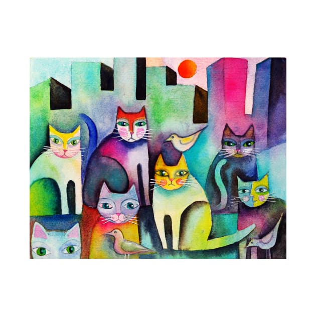 City Kitties by karincharlotte