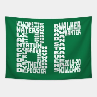 Boston Celtics 2019 - 2020 Tapestry