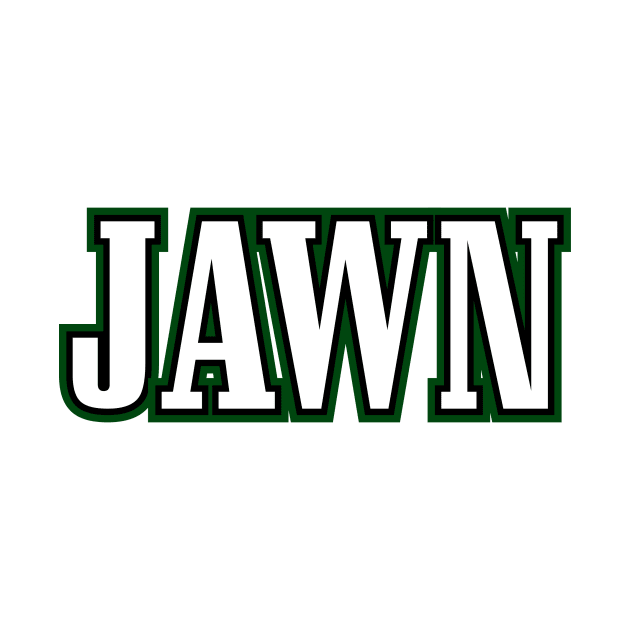 Throwback Jawn Philadelphia Football Sports Philly by JRoseGraphics