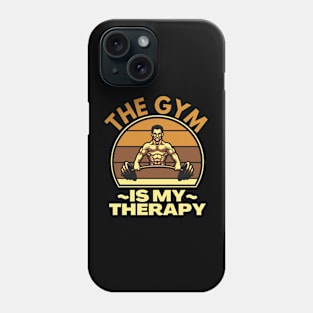 The Gym Is My Therapy Phone Case