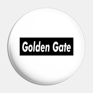 Golden Gate Meat Brown Pin