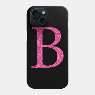 Pink B Phone Case