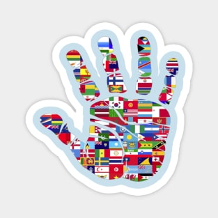 ALL FLAGS TOGETHER Magnet