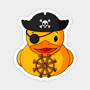 Pirate Rubber Duck Magnet