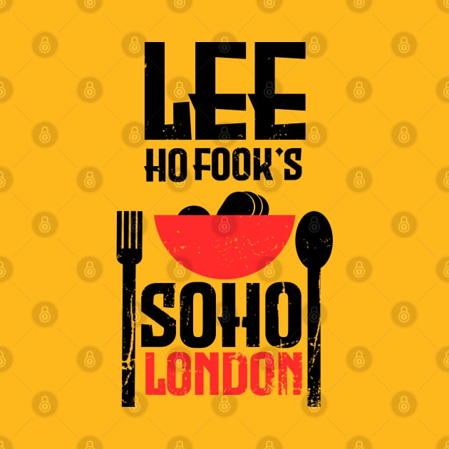 lee ho fook's soho london t-shirt design by AlfinStudio