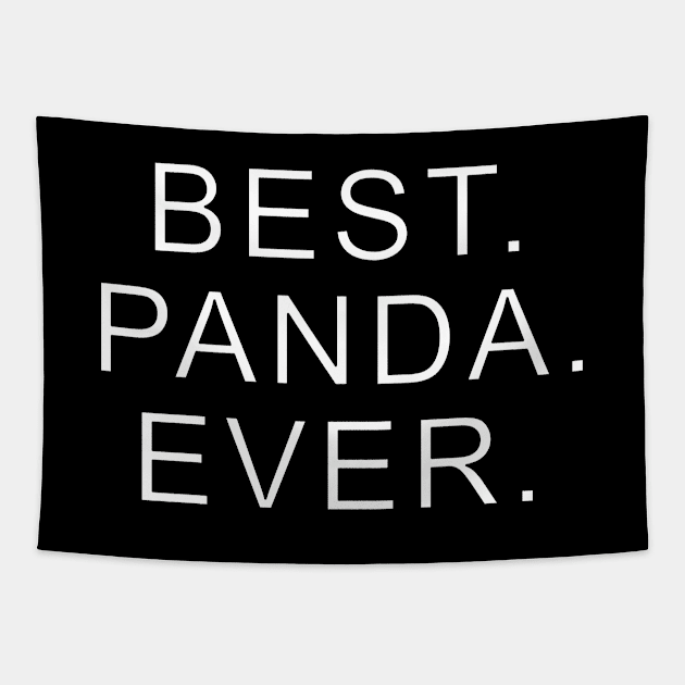 best panda ever White Tapestry by Dolta