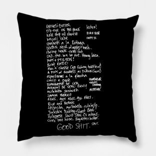 The Good Shit Pillow