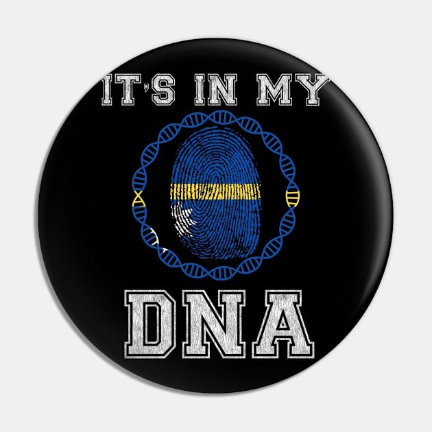 Nauru  It's In My DNA - Gift for Nauruan From Nauru Pin by Country Flags