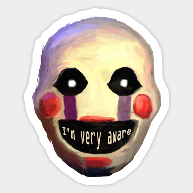 marionette Sticker for Sale by archooopy