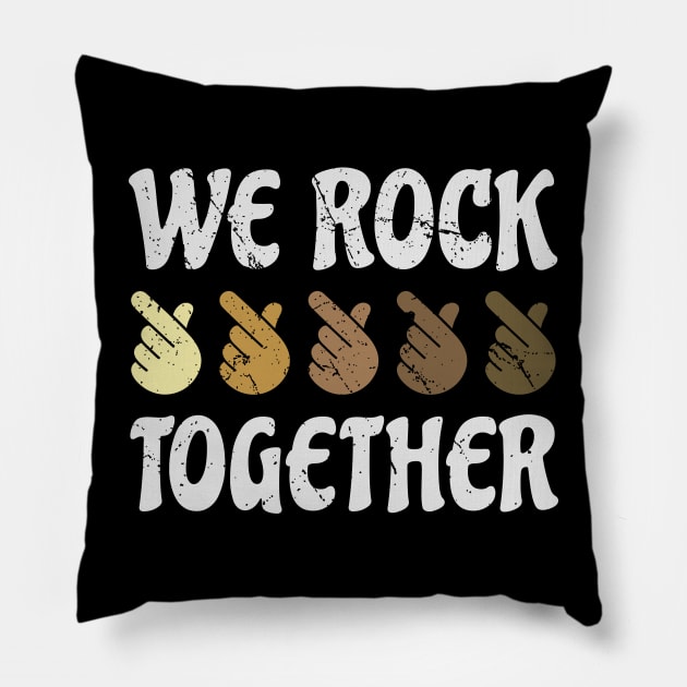 Love sign - We Rock Together Love Sign. ILY Pillow by GoPath