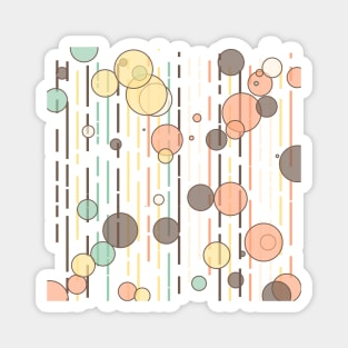 Circles and lines Magnet