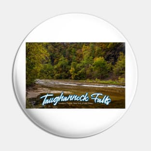 Taughannock Falls Tompkins County New York Pin