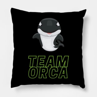 Team Orca Pillow