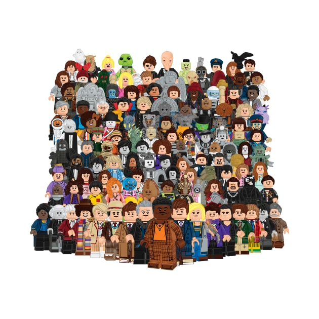 Lego Doctor Who - lots of characters! by ovofigures