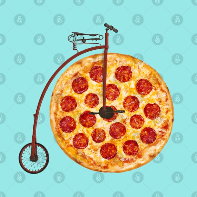 Pizza Bike by Crooked Skull