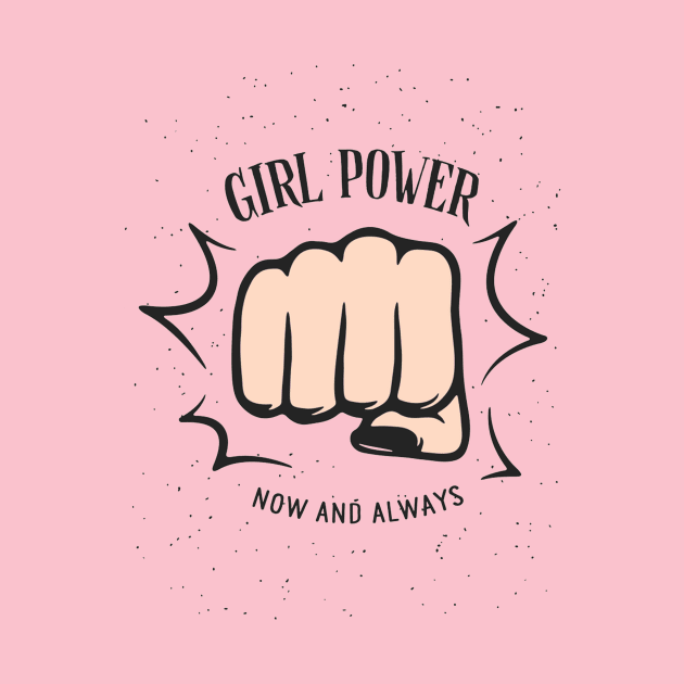 Girl Power Inspiration Positive Quote by Squeak Art