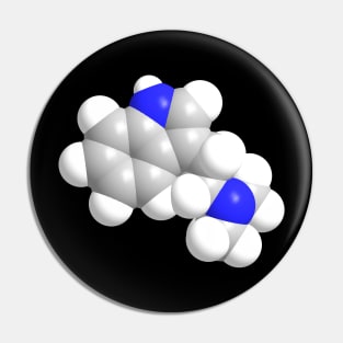 DMT Molecule Chemistry Pin