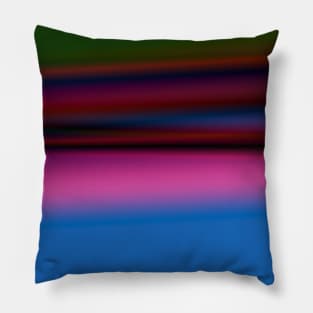 blue pink green red purple texture art Pillow