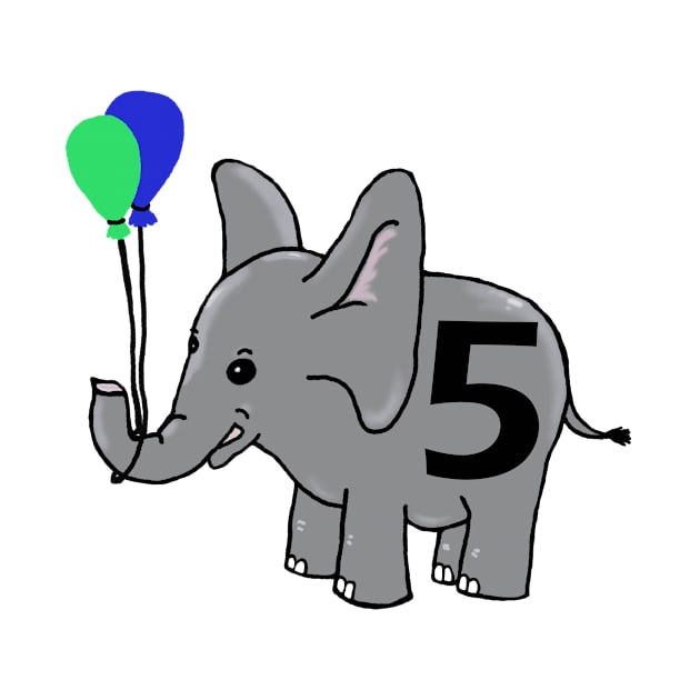Baby elephant | 5th birthday by Die Designwerkstatt