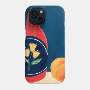 Still Life with a Peach Phone Case