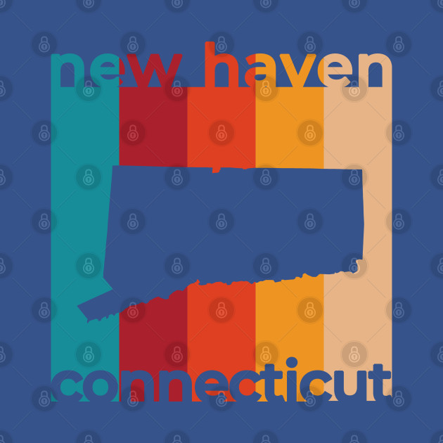 Discover New Haven Connecticut Retro - New Haven - T-Shirt