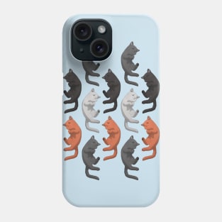 Sleeping Cats Pattern Phone Case