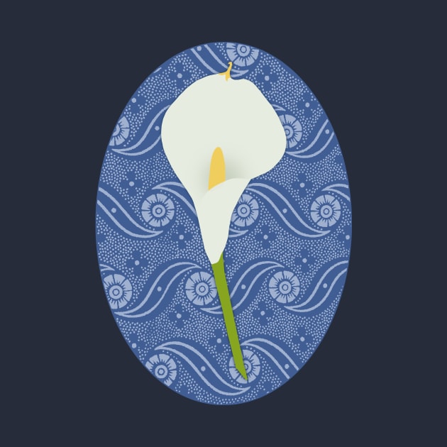 Shweshwe Calla Lily by Fjordly