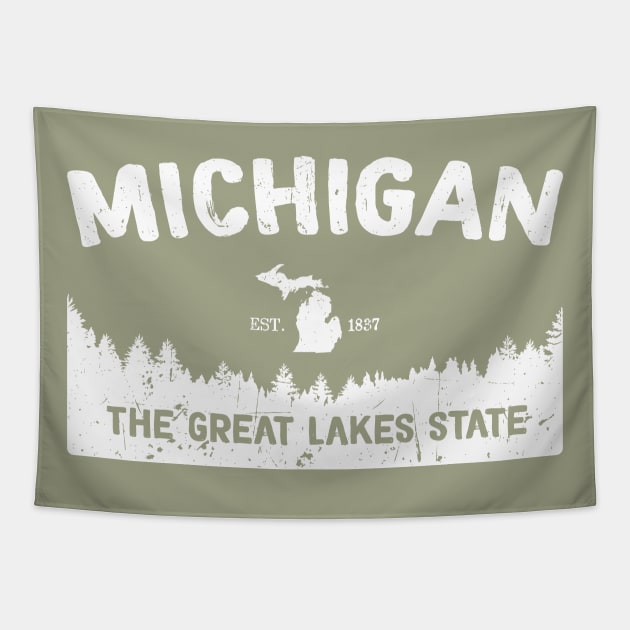 Michigan, The Great Lakes State Tapestry by GreatLakesLocals