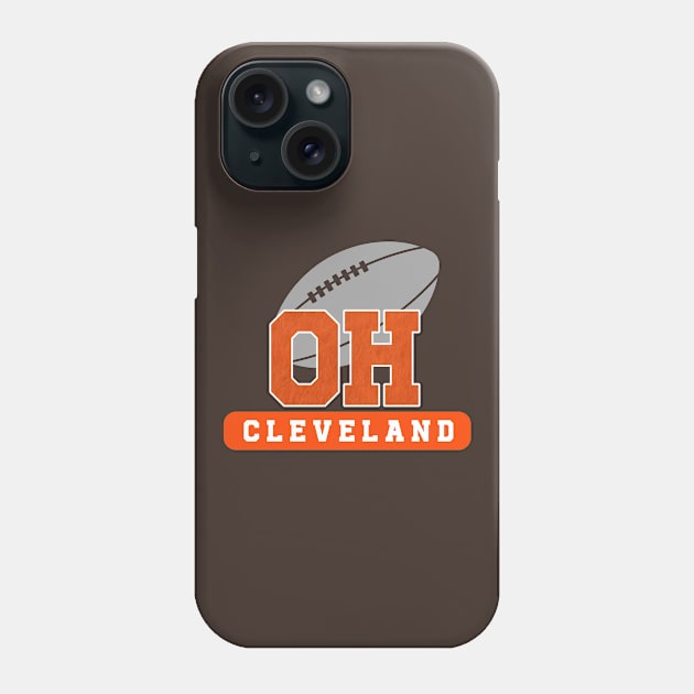 Cleveland Football Team Phone Case by igzine