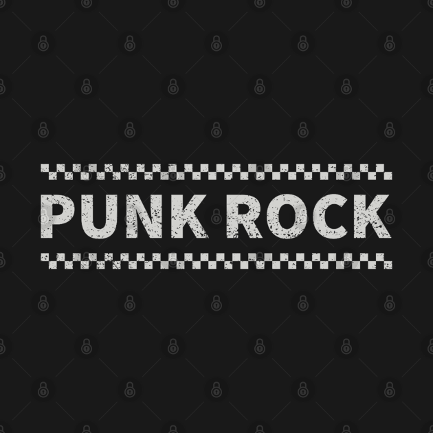 Disover PUNK ROCK - Punk Rocker - T-Shirt