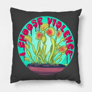 Venus Fly Trap Pillow