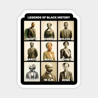 Legends of Black History Magnet