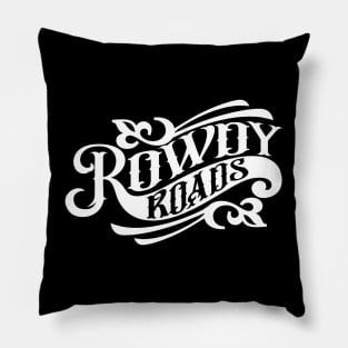 Rowdy Roads vintage Pillow