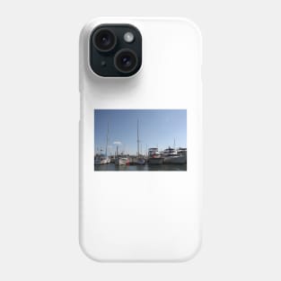 Boats at Rest, Winthrop Yacht Club Phone Case