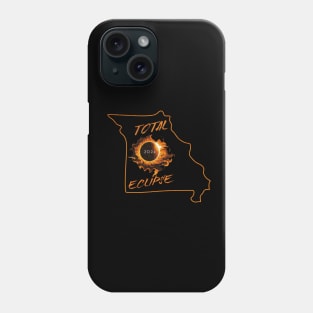 Total Eclipse 2024 Missouri Phone Case