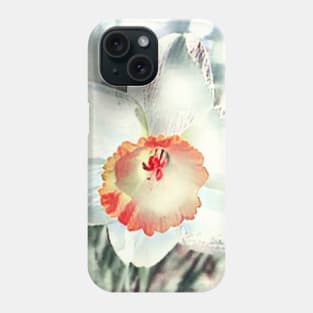 White flower in spring floral pattern floral spring Phone Case