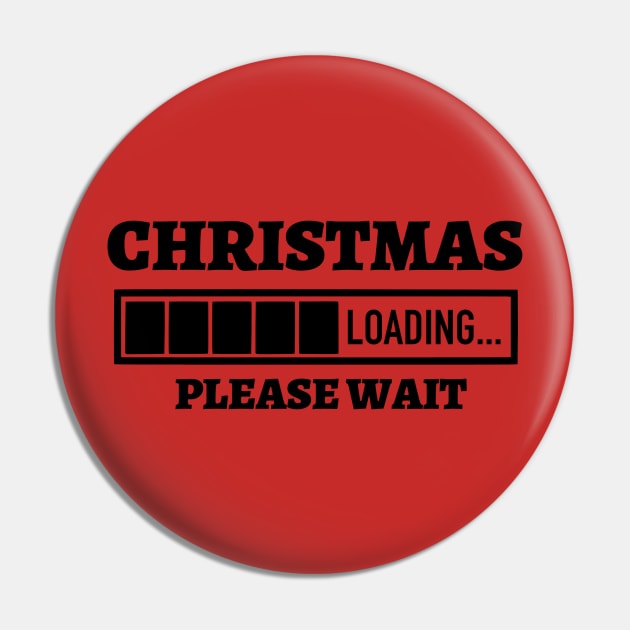 Christmas Loading Please Wait Pin by Kylie Paul