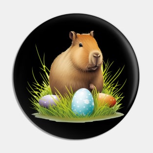 Easter Capybara Pin