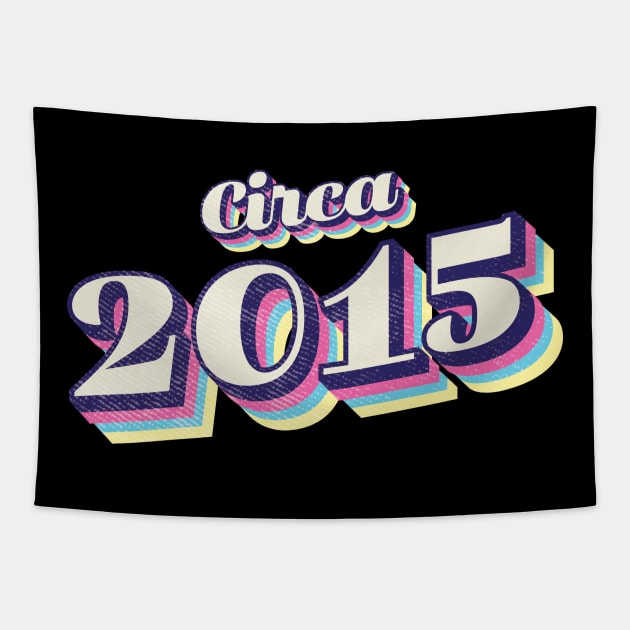 2015 Birthday Tapestry by Vin Zzep