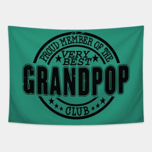 Proud Member of the Very Best Grandpop Club Tapestry