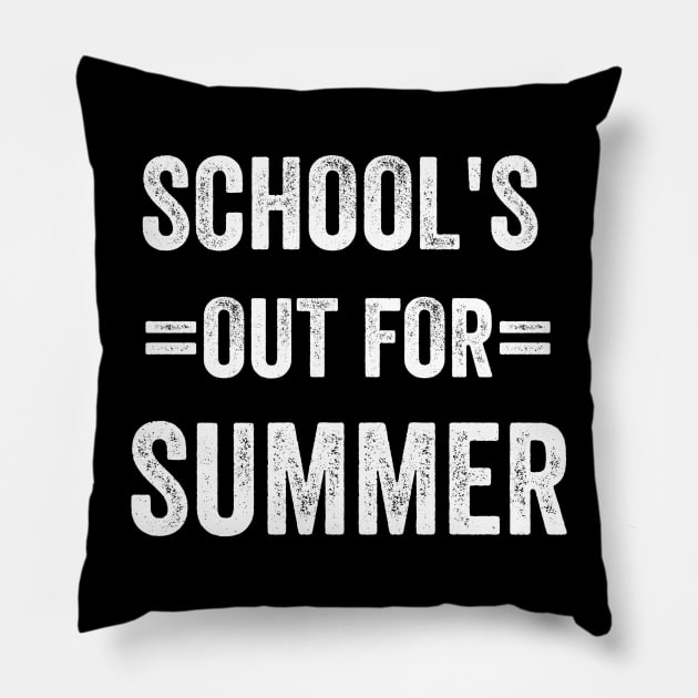 School's out for summer Pillow by badrianovic