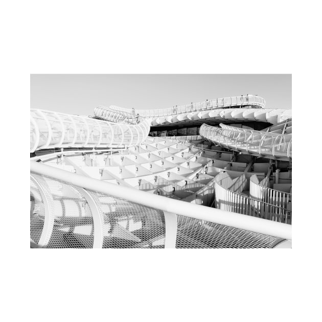 Metropol Parasol Sevilla | Sevilla Travel Photography | Metropol Parasol Fine Art Print by Melissa Peltenburg Travel Photography