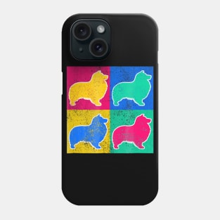 Shetland Sheepdog Pop Art Phone Case